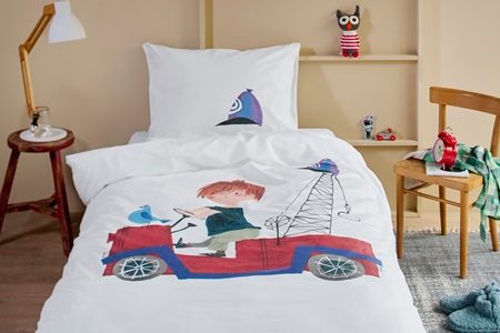 Housse de couette enfant voiture